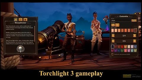 Torchlight 3 gameplay part 1