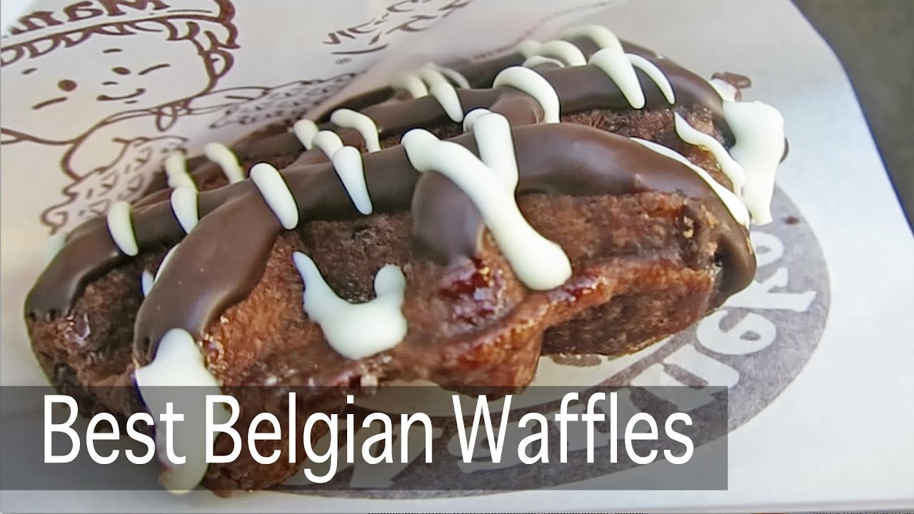 Best Belgian Waffles in Japan! | Japanese Eats