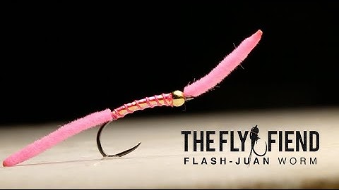 Flash-Juan Worm Fly Tying Tutorial | The Fly Fiend
