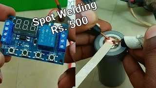 Spot Welding in Tamil Make just Rs.500 only. lithium ion lifpo4 battery cell