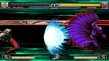 Zero Regresar Poderes vs Varios personajes KOF 2002 UM
