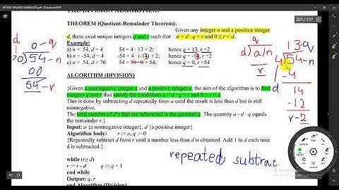MTH202 Lecture 27 (Algorithm) (IMPORTANT) (detailed)