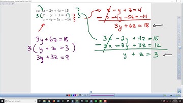 A2PCH Chapter 9-3 Solving Multivariable Systems - Lesson Video 2