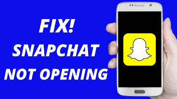 How To Fix Snapchat Not Opening Error ! Android/IOS (2021)
