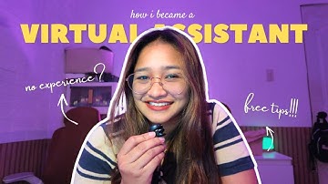 how i became a virtual assistant with no experience | free resources + beginner tips