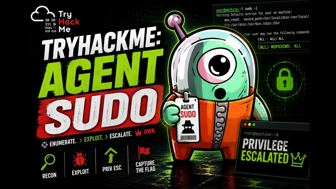 TryHackMe: Agent Sudo - YouTube