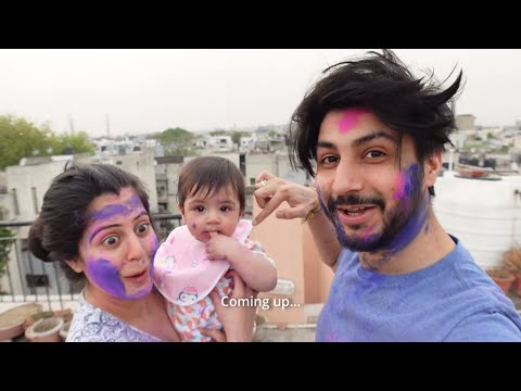 Holi Surprise | Holi Manai Organic Rangon se | Arjuna & Divya Vlogs | Happy Holi