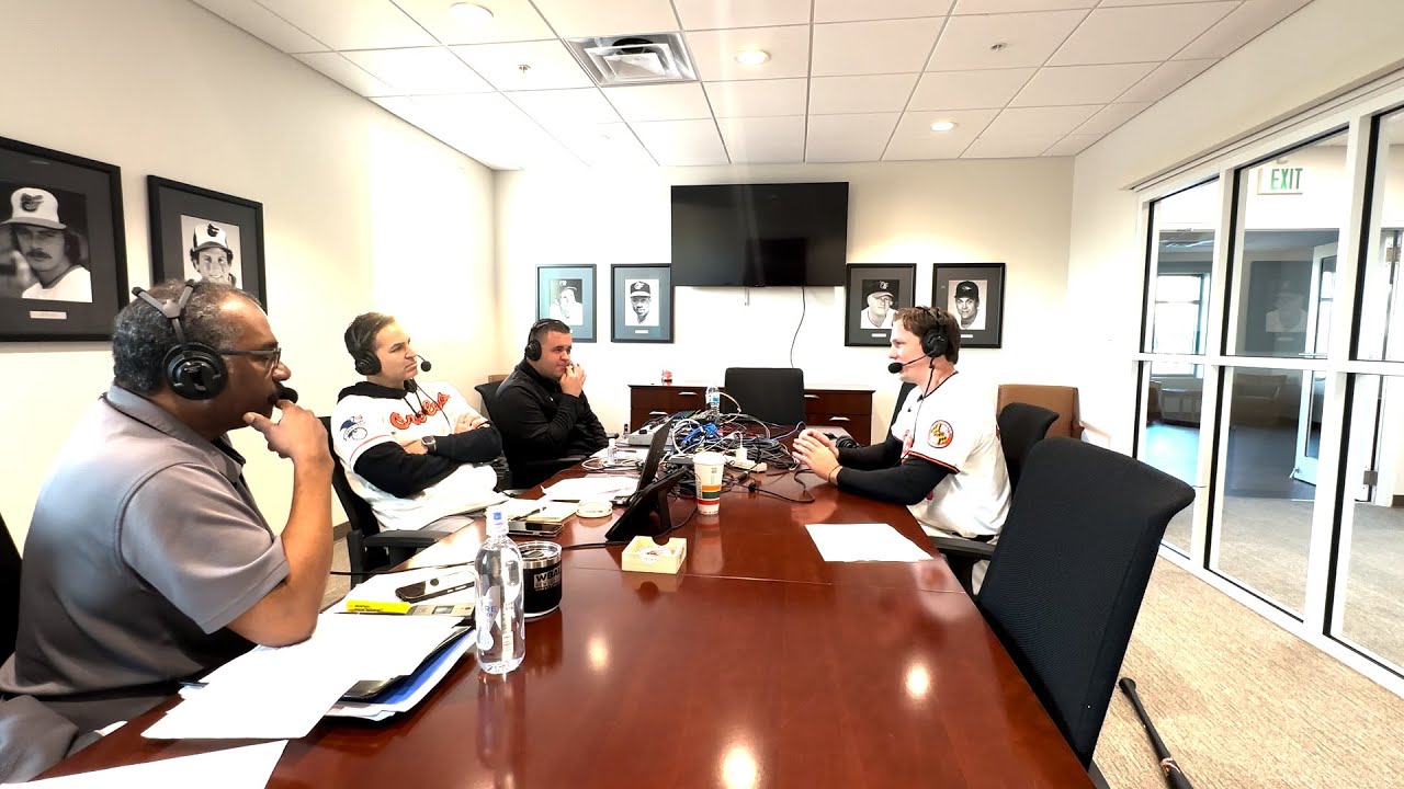 C4 & Bryan Nehman Talk sit Down with Adley Rutschman at Orioles Spring ...