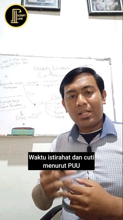 Waktu Istirahat Kerja #waktukerja #jamkerja #istirahat #pekerja #ciptakerja #hubunganindustrial