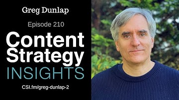 Greg Dunlap: Designing Content Authoring Experiences | Episode 210