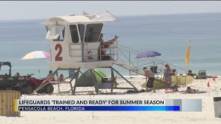 Pensacola Beach lifeguards fully staffed and ready for Memorial Day weekend