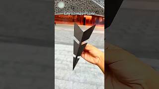 How to make a christmas paper plane 🤗✨✈️ , unique paper flying airplane tutorial #paper #shorts