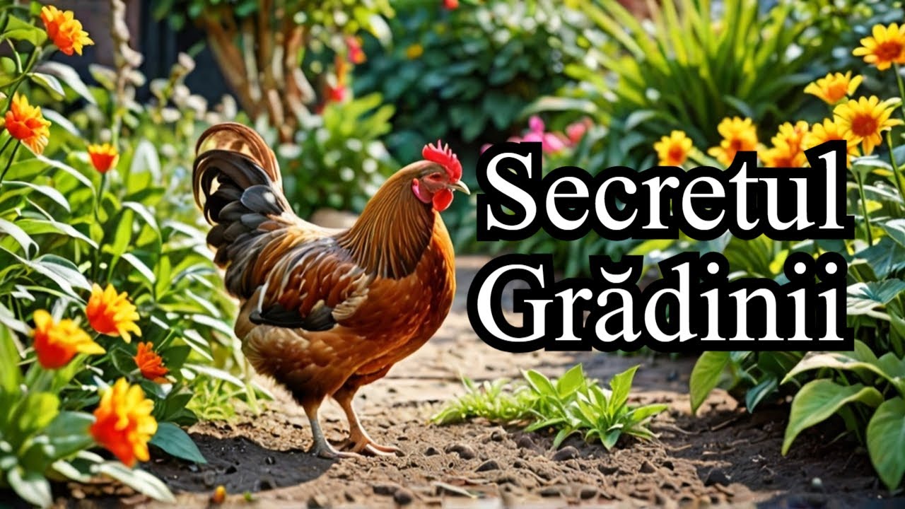 Ce fac găinile în grădină? Vezi secretul!