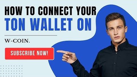 EASY WAY TO CONNECT YOUR TON WALLET ON W-COIN. #airdrop #newbie #wcoin #airdrop #viralvideo