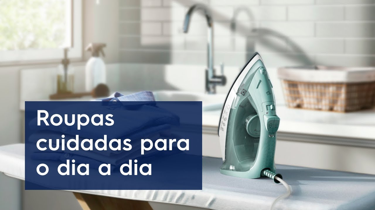 Ferro de passar a seco e a vapor Electrolux Efficient ESI11