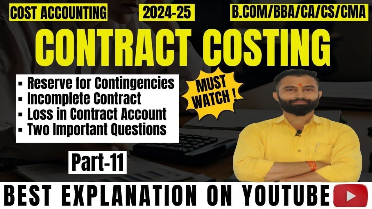 Reserve For Contingency Contract Costing Loss In Contract Work reserve-for-contingency-contract-costing-loss-in-contract-work