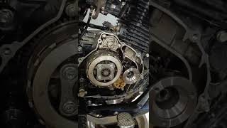 pluser 125  vehicle centrifigal gasket and clutch cover gasket change automobile sector