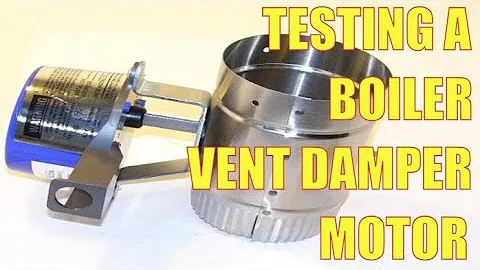 No Heat Burnham Gas Boiler | How to Bypass Field Controls Vent Damper for Testing