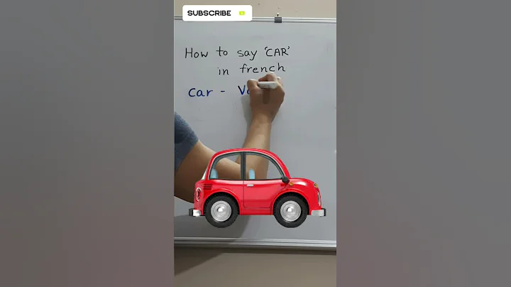How to say CAR in French - Learn French - Onward Academy | #fyp #shorts #foryou #viral