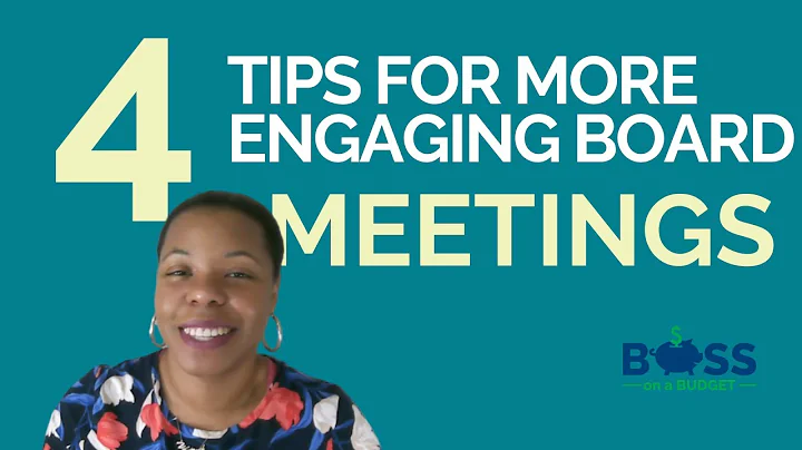 4 Tips for More Engaging Board Meetings for Your Startup Nonprofit