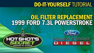 How to Change an Oil Filter on a F-350 7.3L Powerstroke