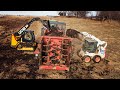 Loading Santa's Sleigh | Using Two Skid Loaders