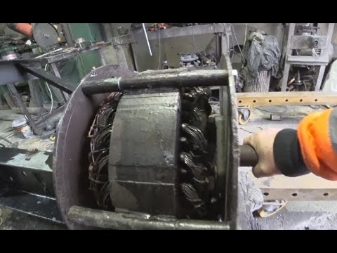 Restoration of a 3 kW wind generator, which produced 9 kW, but not for long.
