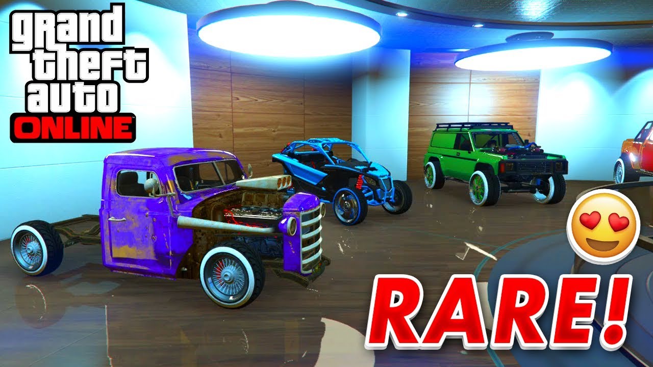 My INSANE GTA 5 Modded/Rare Car Garage Tour! (GTA 5 Online Modded Car