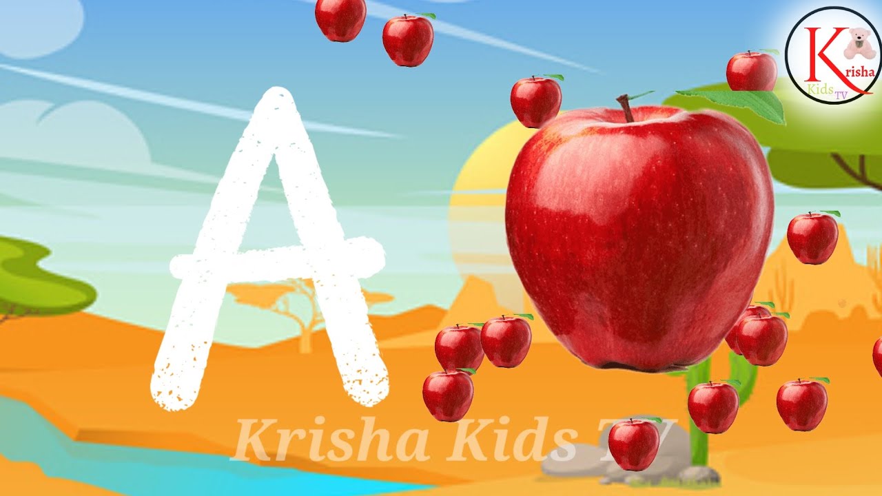 Phonics Song with TWO Words - A For Apple - ABC Alphabet Songs with ...