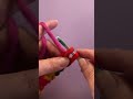 Colorful Thread Cord DIY#crochet #asmr #DIY# shorts