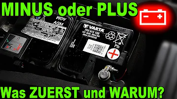 Was passiert wenn ich beim Auto die Batterie Abklemme?