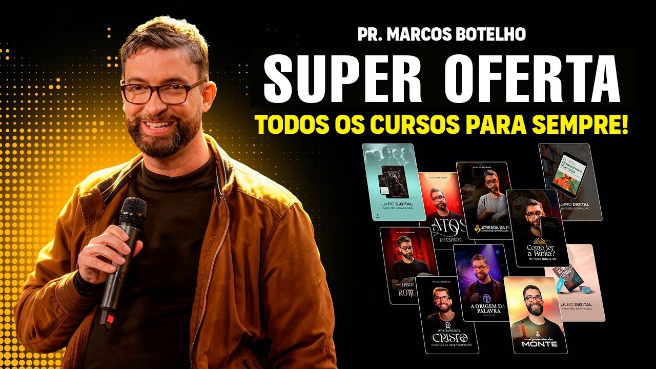 Black Friday Pr. Marcos Botelho – Todos os Cursos Vitalícios