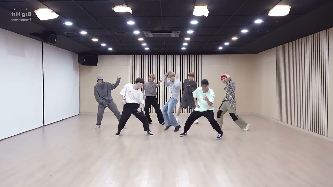 BTS (방탄소년단) - Dynamite (Mirrored Dance Practice) - YouTube