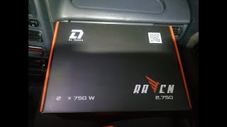 DL Audio Raven 2.750 в связке с  3 парами Raven 165 в Ваз 2114