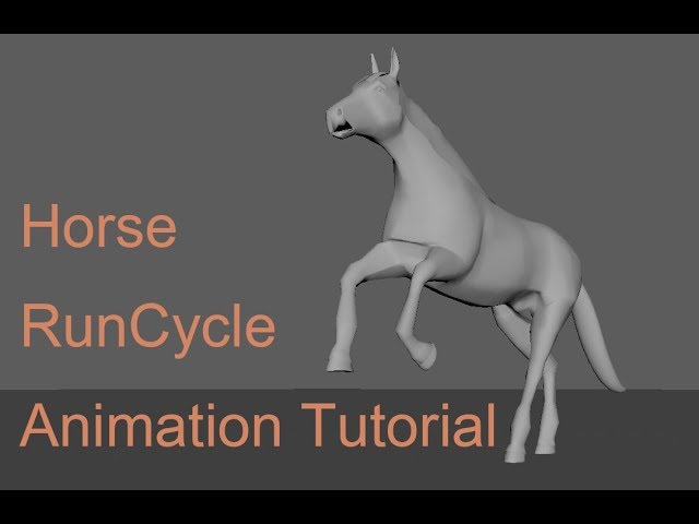 Horse Run Cycle Tutorial / Nav Tutorials 