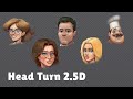 Spine 2D Tutorial: Face Rig | Turn in 2.5D