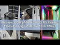 Review CORSAIR 4000D RS Frame Modular High Airflow Mid-Tower PC Case – 3X RS Fans – InfiniRail Mount