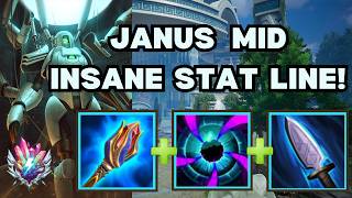 CRAZIEST JANUS STAT LINE YOU WILL SEE IN SMITE 2! - Janus Mid Deity Smite 2 Gameplay