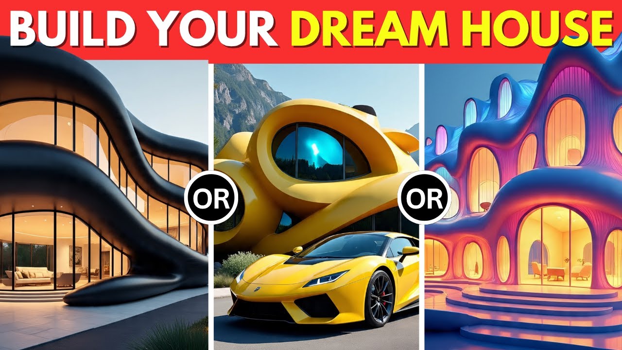 Would You Rather? Build Your Mega Luxury Dream House 🏠🤑💎💰- Quiz - - YouTube