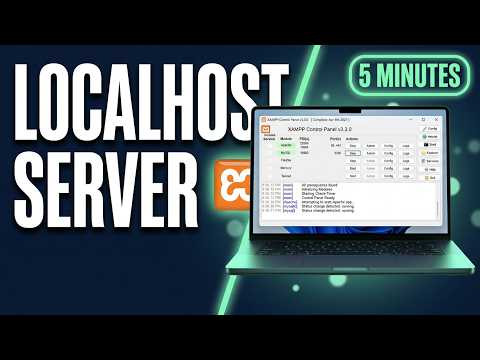 Make Your Own Server in 5 Minutes | Set Up Localhost on Windows 11 with XAMPP (2025 Tutorial)