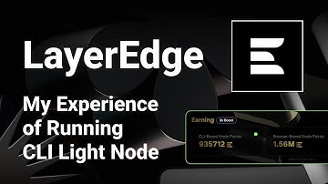 How to Run LayerEdge CLI Node (Verifiers, Mintair and EasyNode)