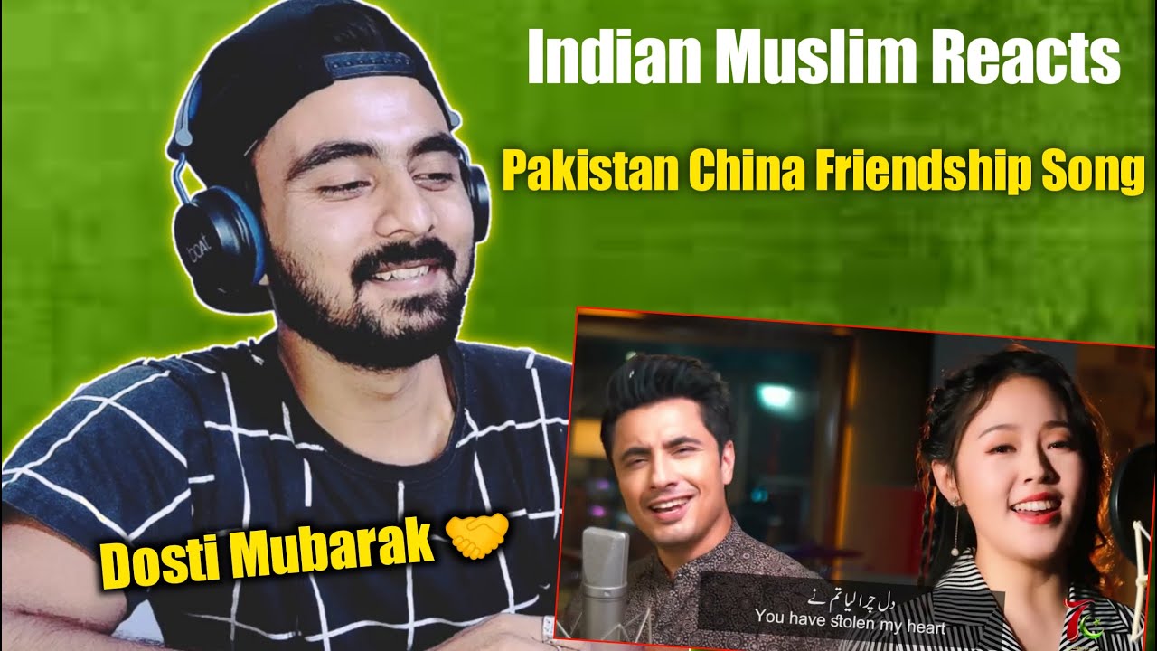 Indian Reaction | You Stolen My Heart by Ali Zafar | Pakistan China Friendship Song | Xiang Minqi