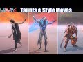 DMC 5 All Taunts & Style Rank Moves Showcase (Dante Nero V) - Devil May Cry 5 2019