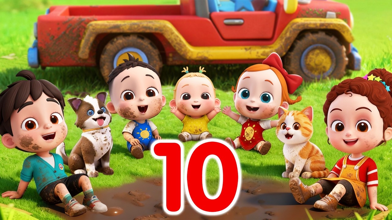 Ten in the Bed (Push the Car Version) | EP251 | Numbers Song | LiaChaCha Nursery Rhymes & Kids Songs