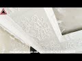 Low Budget White Gypsum Design | Simple & Stylish POP Decoration 2025