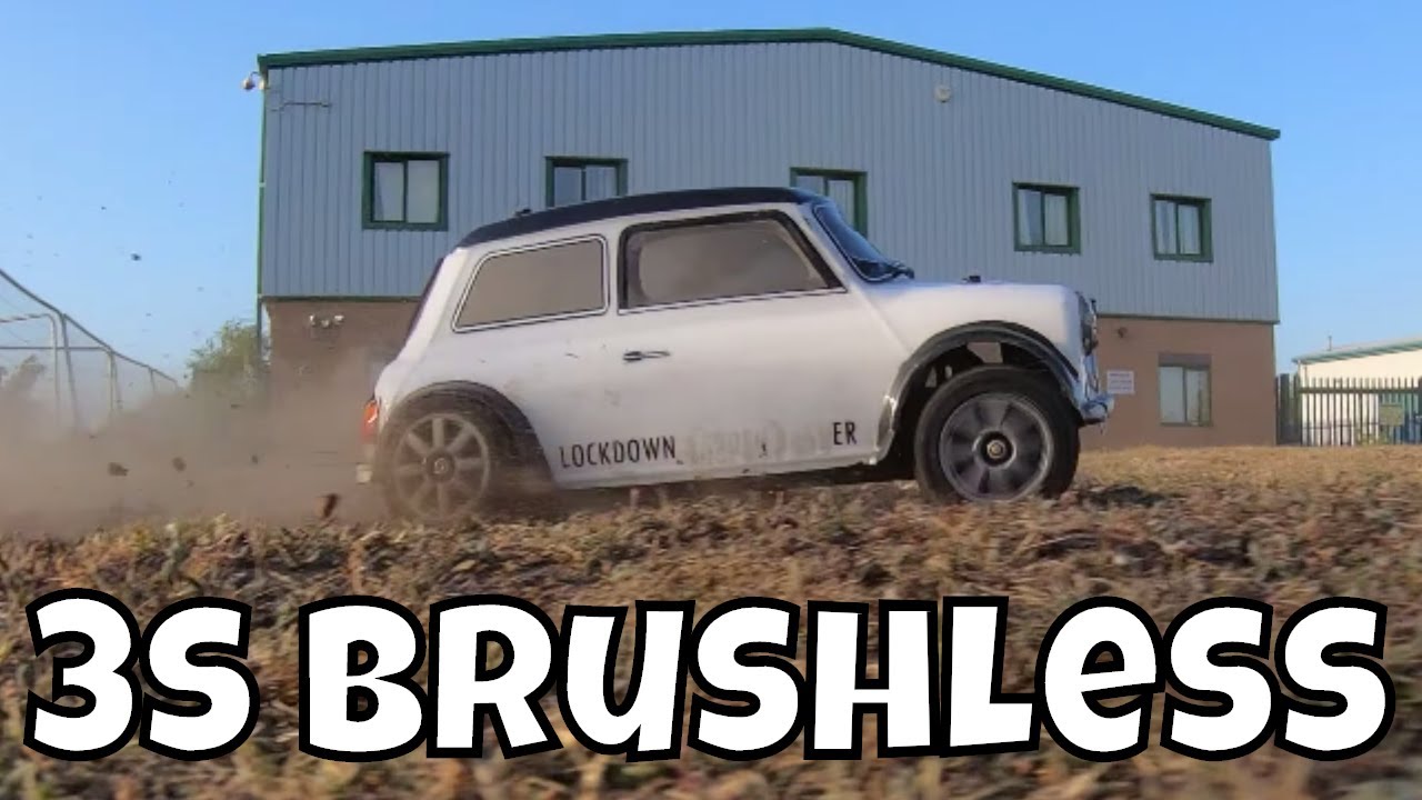 3s Brushless Tamiya Mini M03 Speed Runs end with a bang!