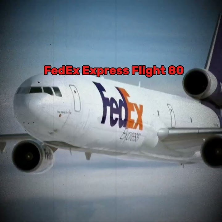 Its just a photo 'FedEx Express Flight 80'