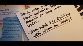 Minumlah Air untuk Cergas dan Cerdas ( Bahasa Melayu Tahun 2)