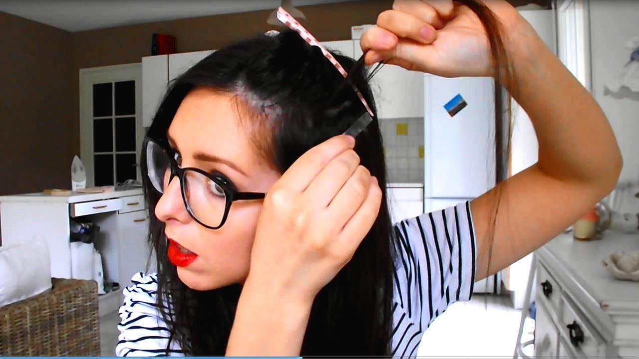 Extension de cheveux devant Clearance