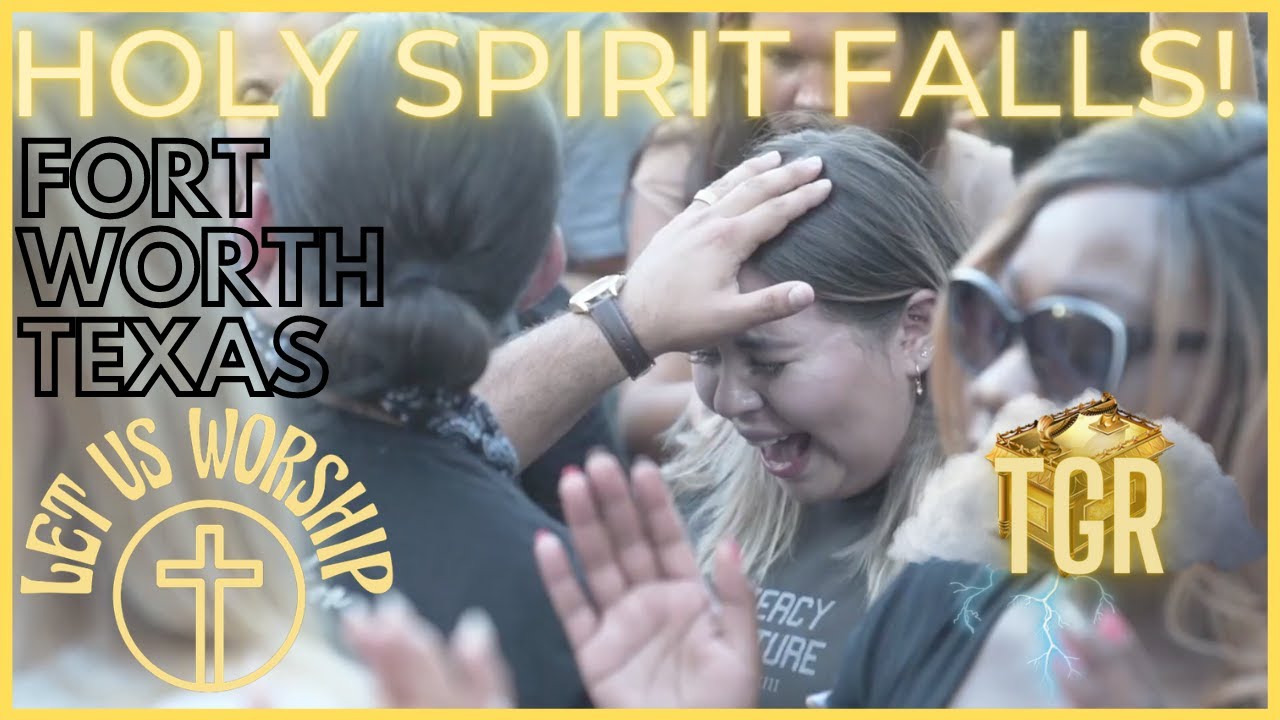 HOLY SPIRIT FALLS | The Baptism of The Holy Spirit Falls in a PARK | 
